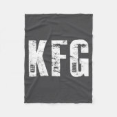 Couverture Polaire Kfg Keep F'n Going Military Style  (Devant)