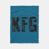 Couverture Polaire Kfg Keep F'n Going Military Style  (Devant)