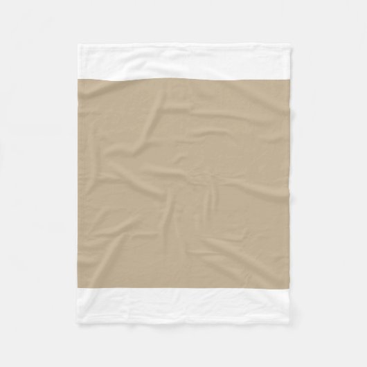 Couverture Polaire Khaki Brown (Devant)