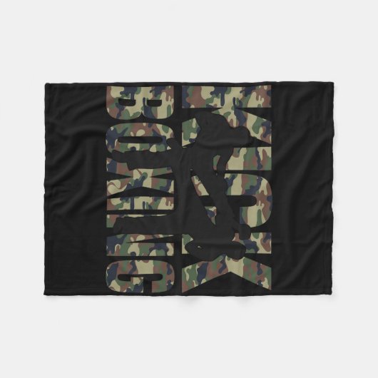 Couverture Polaire Kickboxing Grunge Design Fight Between Two Kickbox (Devant (Horizontal))