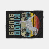 Couverture Polaire Kiddosaurus T Rex Dinosaur Kiddo Saurus Family Mat (Devant (Horizontal))