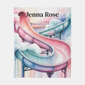 Couverture Polaire Kids’ Birthday Waterslide Party Gift (Devant)