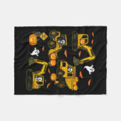 Couverture Polaire Kids Halloween Construction Trucks Costume Toddler (Devant (Horizontal))