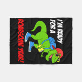 Couverture Polaire Kids Im Ready For A Roarsome Year Back To School D (Devant (Horizontal))