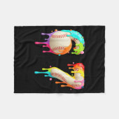 Couverture Polaire Kids Meme 67 Number Six 6 Seven 7 Ice Cream Drips  (Devant (Horizontal))