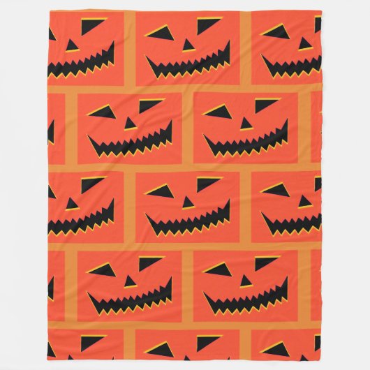 Couverture Polaire Kine de Halloween (Devant)