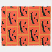 Couverture Polaire Kine de Halloween (Devant (Horizontal))