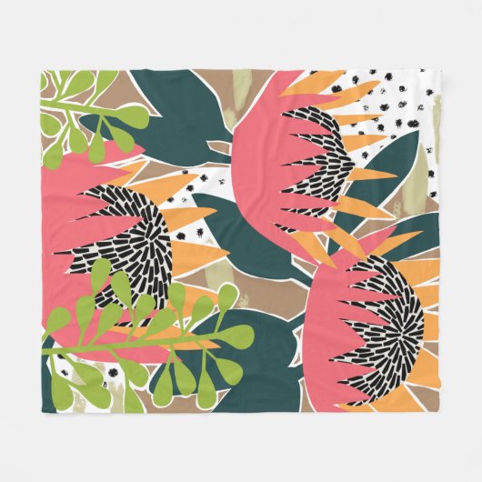 Couverture Polaire King Protea I (Devant (Horizontal))