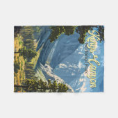 Couverture Polaire Kings Canyon National Park Illustration Art de voy (Devant (Horizontal))