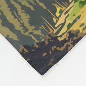 Couverture Polaire Kings Canyon National Park Illustration Art de voy (Coin)