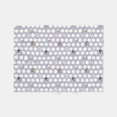 Couverture Polaire KiniArt Bull Terrier (Devant (Horizontal))