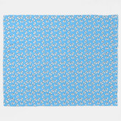Couverture Polaire KiniArt Chatons blancs (Devant (Horizontal))