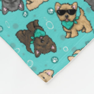 Couverture Polaire KiniArt Cutieface Cairns Fleece Plaid