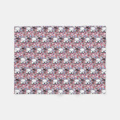 Couverture Polaire KiniArt Liberty Westie Portrait (Devant (Horizontal))