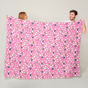 Couverture Polaire KiniArt Little Doggy Chow Chow
