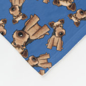 Couverture Polaire KiniArt Welsh Terrier (Coin)