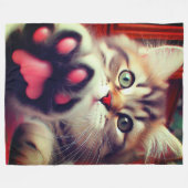 Couverture Polaire Kitten (Devant (Horizontal))