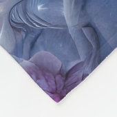 Couverture Polaire Kitten blanc dans le royaume des glaces d'Imaginai (Coin)