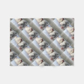 Couverture Polaire Kitten endormi (Devant (Horizontal))