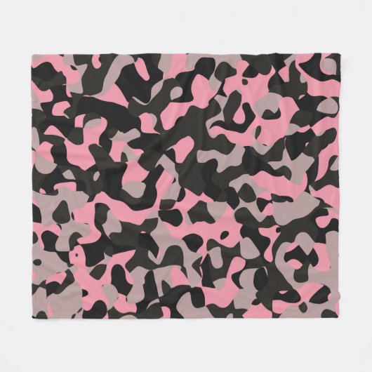 Couverture Polaire Kitty Camo (Devant (Horizontal))
