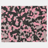 Couverture Polaire Kitty Camo (Devant (Horizontal))