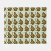 Couverture Polaire Kiwi N.Z. Bird (Devant (Horizontal))