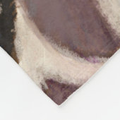 Couverture Polaire Klimt Giraffe | Couronne De Fleurs (Coin)