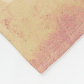 Couverture Polaire Klimt Giraffe | Orné De Fleurs (Coin)