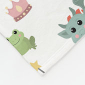 Couverture Polaire Knights Fairytale Médiéval Castle Nursery (Coin)