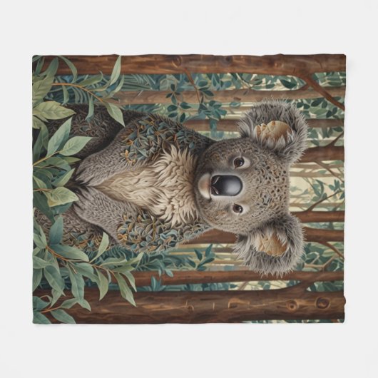 Couverture Polaire Koala Bear (Devant (Horizontal))