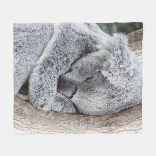 Couverture Polaire Koala doux (Devant (Horizontal))