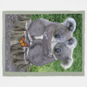 COUVERTURE POLAIRE KOALA HUGGIES DE BÉBÉ (Devant (Horizontal))