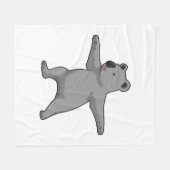 Couverture Polaire Koala ours au Yoga Fitness (Devant (Horizontal))