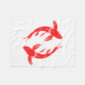Couverture Polaire Koi Fish (Devant (Horizontal))
