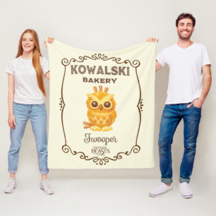 Couverture Polaire Kowalski Bakery Fwooper