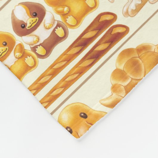 Couverture Polaire Kowalski Bakery Rows of Traitements Motif (Coin)