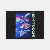 Couverture Polaire Kp Demon Hunters Halloween How It's Done Huntrix G (Devant (Horizontal))