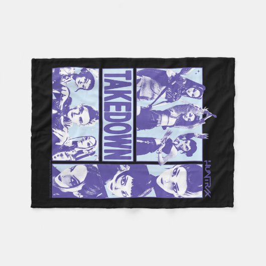 Couverture Polaire Kp Demon Hunters Halloween Huntrix Takedown Panel  (Devant (Horizontal))