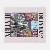 Couverture Polaire KPop Demon Hunters Blanket, Huntrix (Devant (Horizontal))