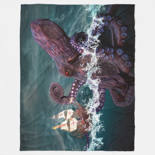 Couverture Polaire Kraken (2) (Devant)