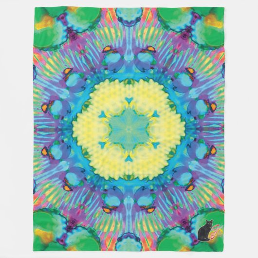 Couverture Polaire Kronos Kaleidoscope (Devant)