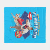 Couverture Polaire Krypto & Superman - C'est Walk O'Clock ! (Devant (Horizontal))