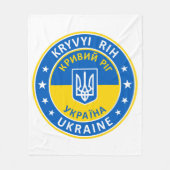 Couverture Polaire Kryvyi Rih Ukraine (Devant)