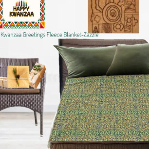 Couverture Polaire Kwanzaa