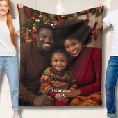 Couverture Polaire Kwanzaa Photo Fleece Blankets Family Tradition