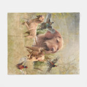 Couverture Polaire La À poils durs hongroise Vizsla (Devant (Horizontal))