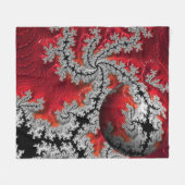 Couverture Polaire La beauté de Mandelbrots Fleece Blanket (Devant (Horizontal))