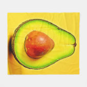 Couverture Polaire La beauté d'une conception d'Avocado saine (Devant (Horizontal))
