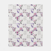 Couverture Polaire La beauté vient du motif d'intérieur (Devant)