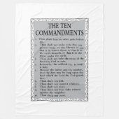 Couverture Polaire La Bible des dix commandements (Devant)